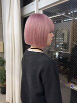 ラニヘアサロン(lani hair salon) ピンクカラー/ボブ/ショートボブ/ブリーチ/ハイトーンカラー