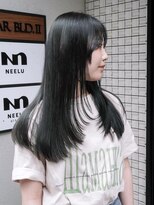 ニール 名古屋 伏見 丸の内(NEELU)&nbsp;【NEELU_ging】大人っぽい暗めオリーブグレージュ