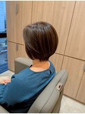 国分寺ショートカットショートボブイルミナカラーヘッドスパ韓国