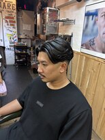 グッドラックバーバーハナレ 吉祥寺 センターパート<理容室>【吉祥寺/吉祥寺スパイキーアフロ
