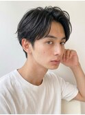 爽やか清潔感ナチュラルアップバングショート好印象