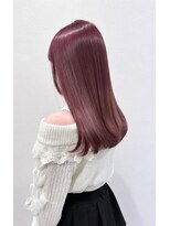 リオリス ヘア サロン(Rioris hair salon) 艶髪ロング×ローズピンクカラー