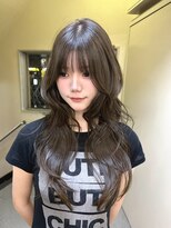 スイ(suii.)&nbsp;落ち着いた透明感"ブリーチなし"ムースグレージュ/担当望月