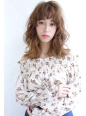 【Laetus/大和西大寺】デジタルパーマx厚めバングx大人セミディ