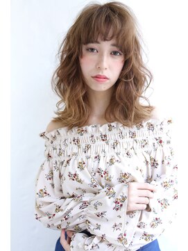 ラエティス(Laetus) 【Laetus/大和西大寺】デジタルパーマx厚めバングx大人セミディ