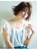 大人きれいなシフォンボブ