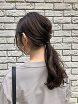 ネイヴィル(navile)&nbsp;ゆるっとポニーテール