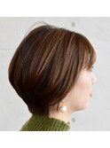 ４０代５０代◎ 女性らしさのあるショートヘア