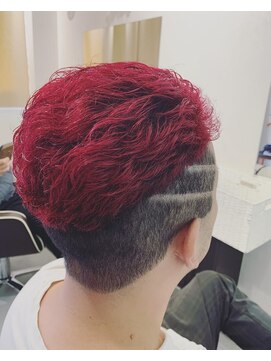 エリシオン(ELYSION) メンズ刈り上げピンク