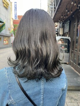 エマ(emma) オリーブアッシュカラー!