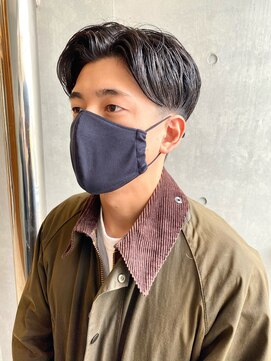 アリスバイアフロート 自由が丘(ALICe by AFLOAT) メンズオススメ　お洒落ビジネスアップバング　クラシックヘア