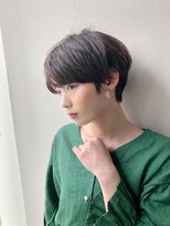 イルミナカラー/ショートヘア/似合わせカット　銀座駅/有楽町駅