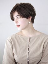 サーカス バイ ビュートリアム 青山(CIRCUS by BEAUTRIUM)&nbsp;ショートヘア　ひし形シルエット　ニュアンスパーマショート