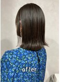髪質改善ストレート♪