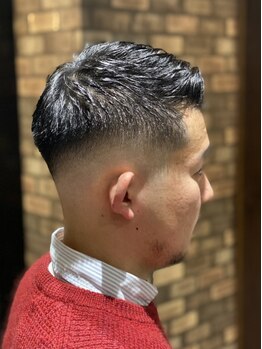 ビート バーバーショップ 大阪駅前第3ビル店(BEET BARBERSHOP)の写真/メンズスタイルを知り尽くしたこだわりのBARBERスタイルは、次の日からもセットのしやすさが良いと好評！