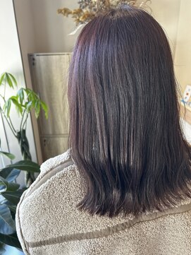 ミリィ 四日市(mily) 艶ピンクブラウン