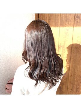 プリュム(Plume) 20代30代40代大人かわいいゆるふわ愛されパーマロングブラウン