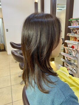 ヘアアーク(HAIR arc) ブルージュ#レイヤーカット#カール#津田沼#奏の杜#京成津田沼