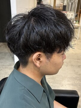 ニアウ 伊勢崎連取店(Niau) メンズマッシュパーマツイストスパイラルパーマ波巻きパーマ