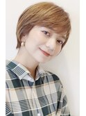 【 Ｉ. 】30代からの襟足すっきり前下がりショートボブ　川口