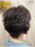 ふんわりデザインパーマ