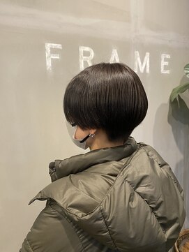 フレーム なんば店(FRAME) ▽ショート×アッシュ系