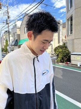 アイズ 海老名(AIZU) スパイキーショート ボックスショート 刈り上げないショート
