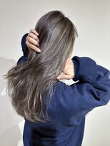 ルー(Luu)&nbsp;グレージュカラーハイライトベージュ神戸/東灘/住吉/御影/岡本