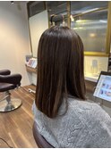 派手になりすぎないハイライトで白髪を目立ちにくく☆40代/50代