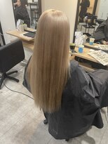 ラフ 難波店(LAFF)&nbsp;#黒髪#ボブルフ#ネビージュ#小顔#ワンレン