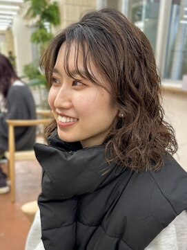 パークレーン アイス イヴェン(park lane ICI yeven) ボブパーマ　ミディアム　ケアパーマ　矢場町　栄