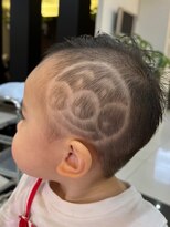 デザイニングヘアードゥ(designing hair Deux)&nbsp;キッズバリアート(アンパンマン)　【キッズ/キッズバリアート】