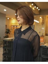 ジュール(JOULE'S)&nbsp;pink brown bob