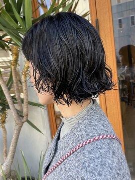 レリコ ニド(Relico-nid) 髪質改善20代30代40代大人可愛いボブパーマ