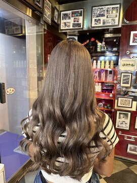 グリッツ (GLITZ) 透明感グレージュ ハイトーンカラー ブリーチ