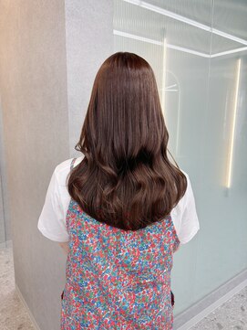 ボタン ハカタ(VOTAN hakata) 博多/韓国ヘア/前髪顔周りカット/チョコレートカラー/ブラウン