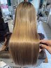【再来】カット+髪質改善☆酸性ストレート ￥24750　[酸スト/酸性ストレート]