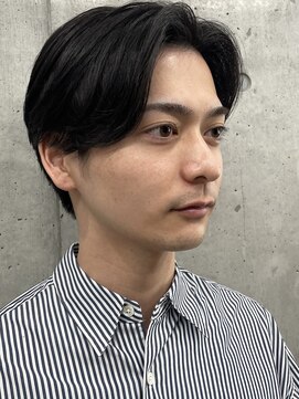 フイ 新宿3丁目(Hui) ハイトーンカラー/マッシュパーマ/アースカラー/men's/