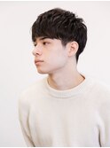 ナチュラルマッシュ刈上げツーブロック爽やかショート