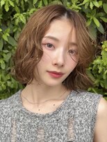 メゾンアクア 表参道(Maison ACQUA)&nbsp;＋ウェーブミディアム似合わせカットメルティーカラーボブパーマ