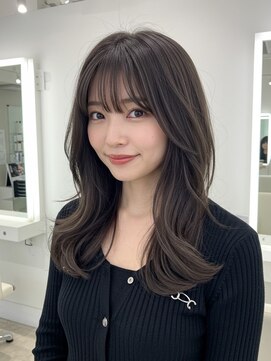 エル 新小岩(elu) 美髪/ワイドバング/レイヤーカット/くすみベージュ/新小岩駅