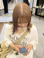 ヘアーアイスカルテット(HAIR ICI QUARTET)&nbsp;透明感抜群♪ブリーチミルクティーベージュ