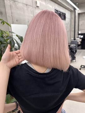 リノート バイ エゴル 名古屋(LINOET by ENGOL) 【LINOET 名古屋】中道晶 ホワイトピンク