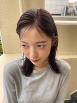 ラミエ バイ メルト 吉祥寺(lamie by melt)&nbsp;【小川】ピンクラベンダー/ラベンダーベージュ/タイトヘア