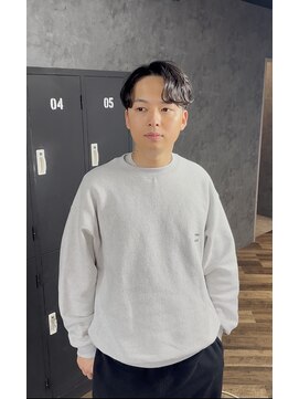 アグ ヘアー フォレスト 金沢駅西店(Agu hair forest) センターパート◎ニュアンスパーマ