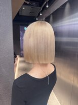 ペレ 栄店(PELE) ホワイトグレージュ/デジタルパーマ/チェリーブラウン/栄