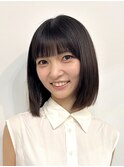 ボブ/ミディアムボブ/顔まわりレイヤー