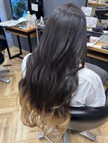 アルター(aL ter) 【ロング×裾カラー】アプリコットオレンジ/鎌取/林愛華