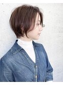 ◆ショート/ボブ/レイヤー/イルミナカラー/髪質改善/縮毛矯正