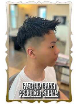 ヘアーファクトリー☆マハロ(Hair Factory☆MAHARO) アップバンク☆フェード　ｂｙ SHOMA